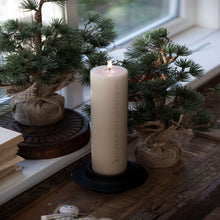Load image into Gallery viewer, Advent Calendar Christmas Candle - Dark Grey