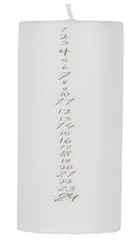 Load image into Gallery viewer, Advent Calendar Christmas Candle - Dark Grey