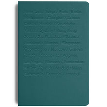 Load image into Gallery viewer, Bucket List Travel Diary - Teal Green