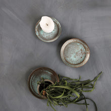 Load image into Gallery viewer, Set of 3 Green Decorative Trays
