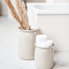Load image into Gallery viewer, Ceramic Jar Shellish Grey - Small