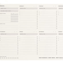 Load image into Gallery viewer, Weekly Desk Pad