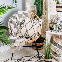 Load image into Gallery viewer, Scandi Boho Throw - Stripes