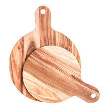 Load image into Gallery viewer, Acacia Wooden Serving / Chopping Boards - Set of 2