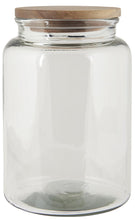 Load image into Gallery viewer, Glass Jar with Wooden Lid - 3750ml
