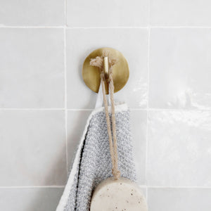 Text Hook - Brass