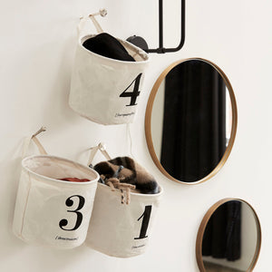 Storage, 1-2-3-4, Black/Off-white