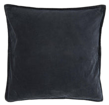 Load image into Gallery viewer, Midnight Blue Velvet Cushion Cover
