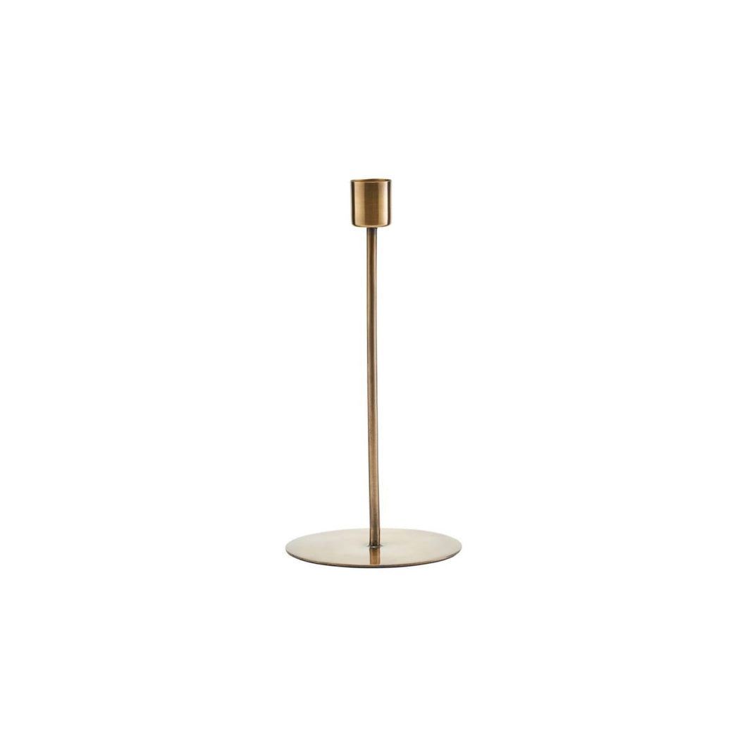 Anit Candle Stand - Antique Brass