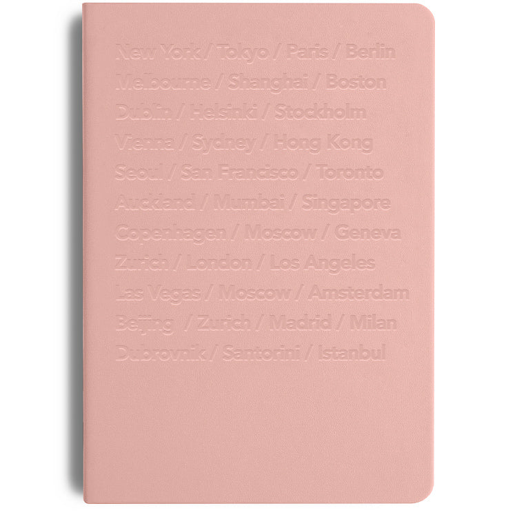 Bucket List Travel Diary - Pink