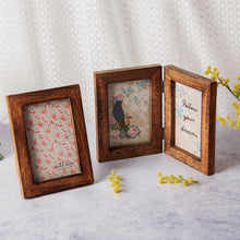 Load image into Gallery viewer, Dark Wood Photo Frame
