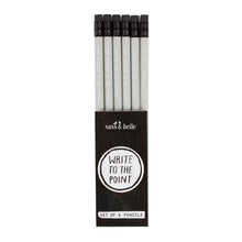 Load image into Gallery viewer, Write to The Point Pencils - Set of 6
