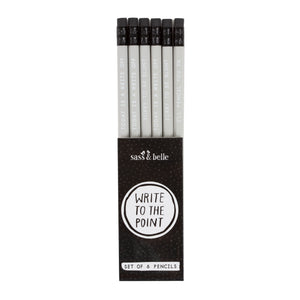Write to The Point Pencils - Set of 6