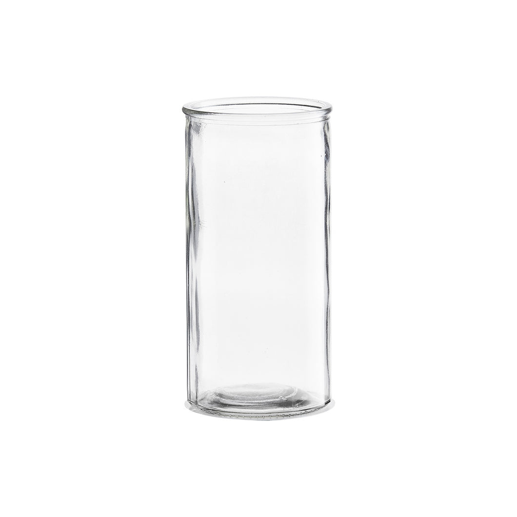 Classic Clear Glass Cylinder Vase