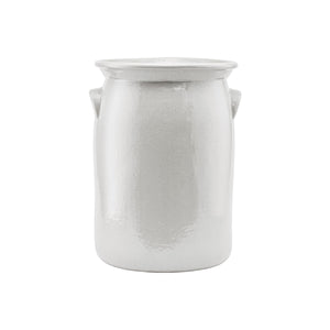 Ceramic Jar Shellish Grey - Large