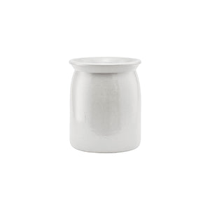 Ceramic Jar Shellish Grey - Small