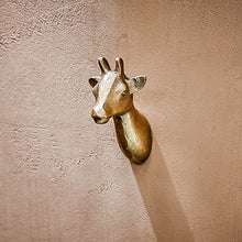 Load image into Gallery viewer, Giraffe Hook - Brass
