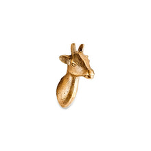 Load image into Gallery viewer, Giraffe Hook - Brass
