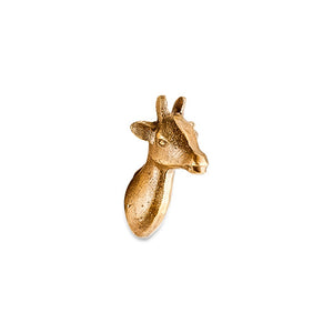 Giraffe Hook - Brass