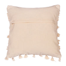 Load image into Gallery viewer, White Tassel Cushion
