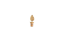 Load image into Gallery viewer, Poplar Leaf Brass Bottle Stopper
