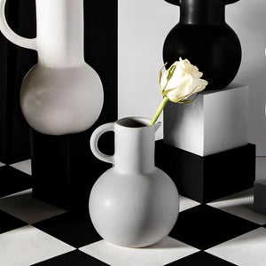 Small Amphora Jug Vase Grey