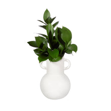 Load image into Gallery viewer, Small Amphora Vase White
