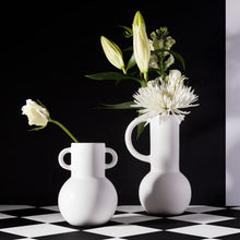 Load image into Gallery viewer, Small Amphora Vase White
