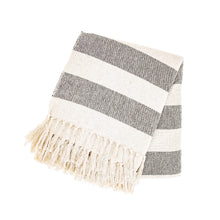 Load image into Gallery viewer, Scandi Boho Throw - Stripes
