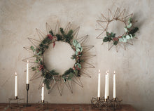Load image into Gallery viewer, Large Brass Wreath
