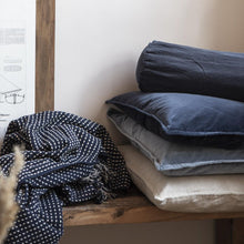Load image into Gallery viewer, Grey Smoke Velvet Cushion Cover
