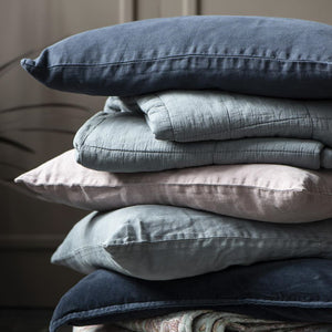 Midnight Blue Velvet Cushion Cover