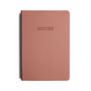 2022 A5 Weekly Diary - Clay