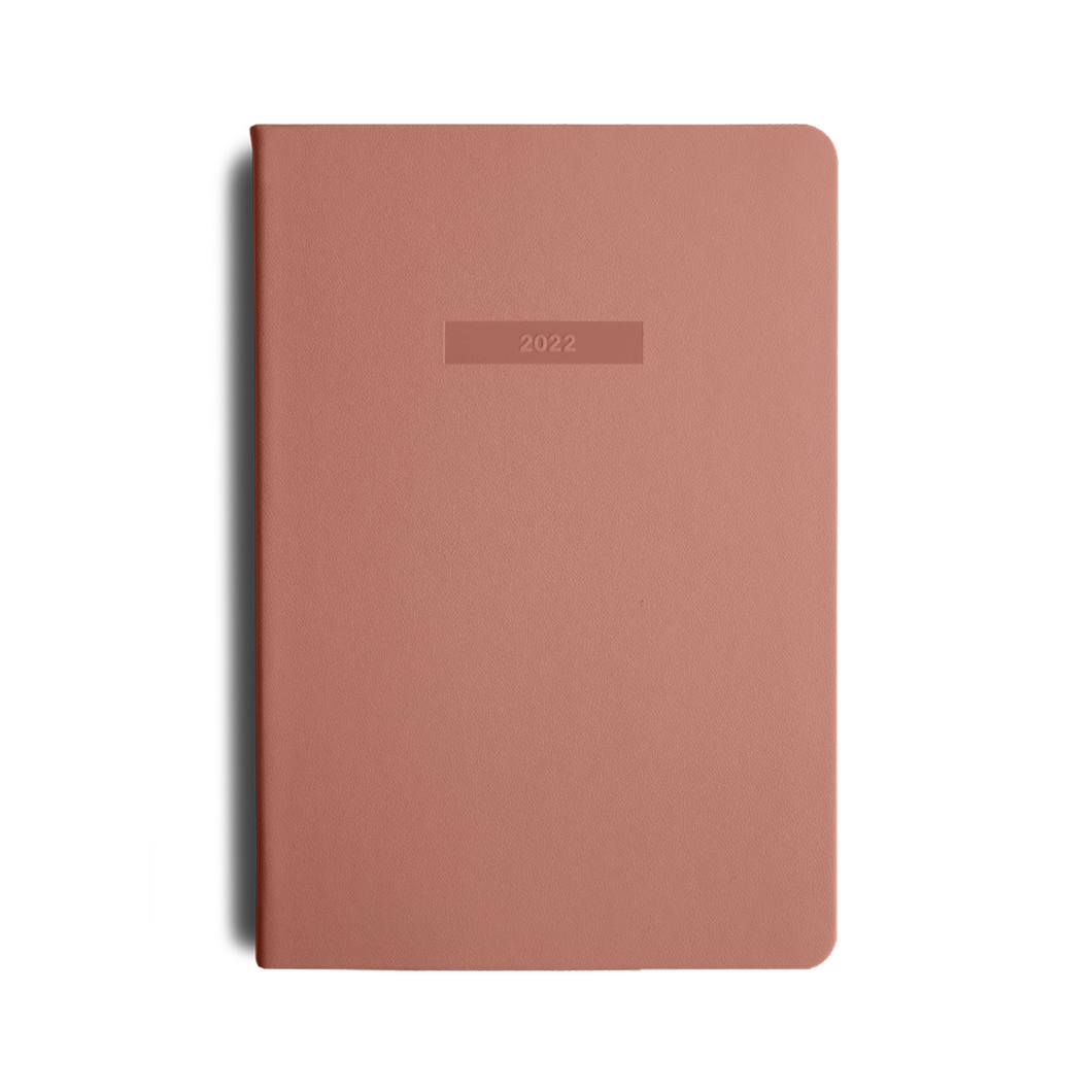 2022 A5 Weekly Diary - Clay