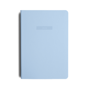2022 A5 Weekly Diary - Sky Blue