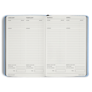 2022 A5 Weekly Diary - Sky Blue
