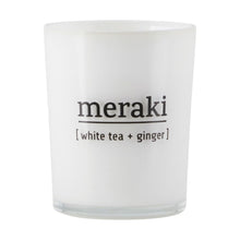 Load image into Gallery viewer, White Tea and Ginger Scented Candle
