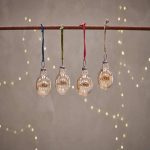 Gold Bauble - Set of 4