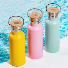 Load image into Gallery viewer, Green Stainless Steel Water Bottle
