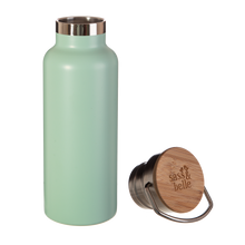 Load image into Gallery viewer, Green Stainless Steel Water Bottle
