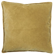 Load image into Gallery viewer, Mustard Yellow Velvet Cushion Cover
