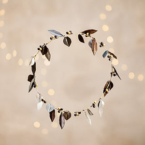 Brass Tula Christmas Wreath