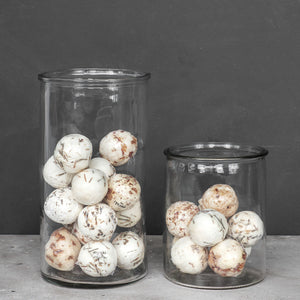 Classic Clear Glass Cylinder Vase