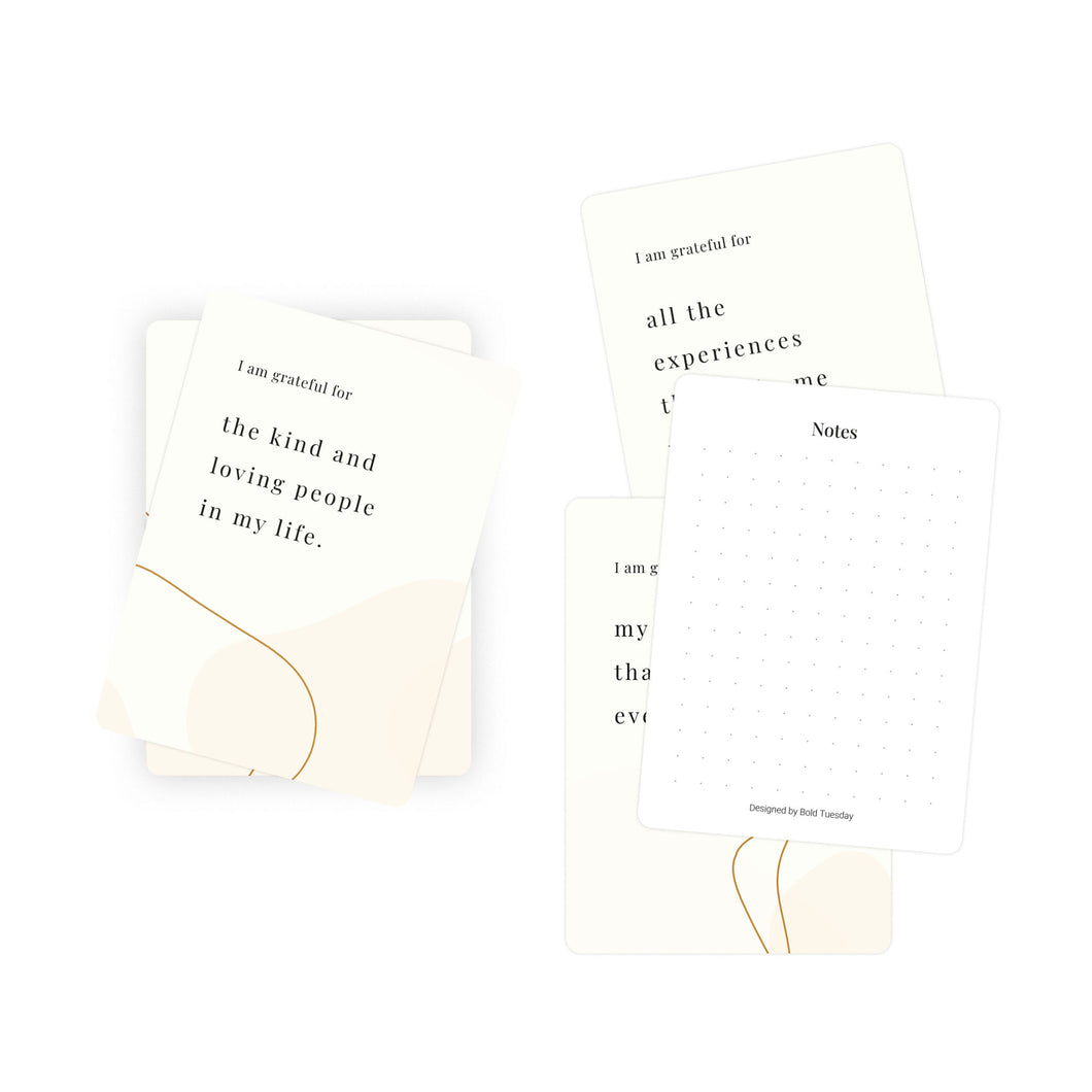 Mindfulness Cards: Gratitude