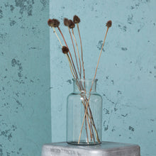 Load image into Gallery viewer, Medium Clear Glass Jar Vase - Bottle Neck
